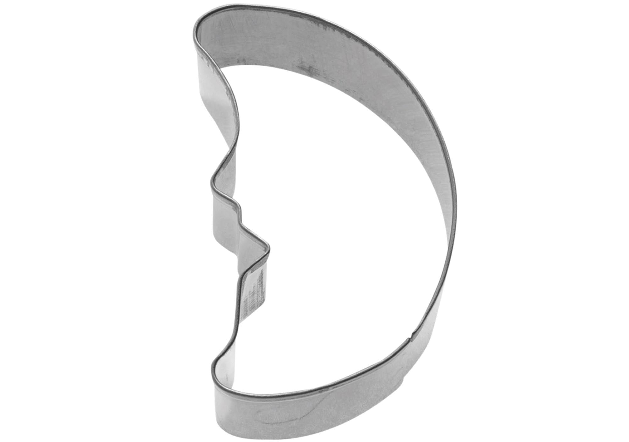 Ausstechform Halbmond, 6cm in Silber präsentiert im Onlineshop von KAQTU Design AG. Ausstecher ist von Westmark