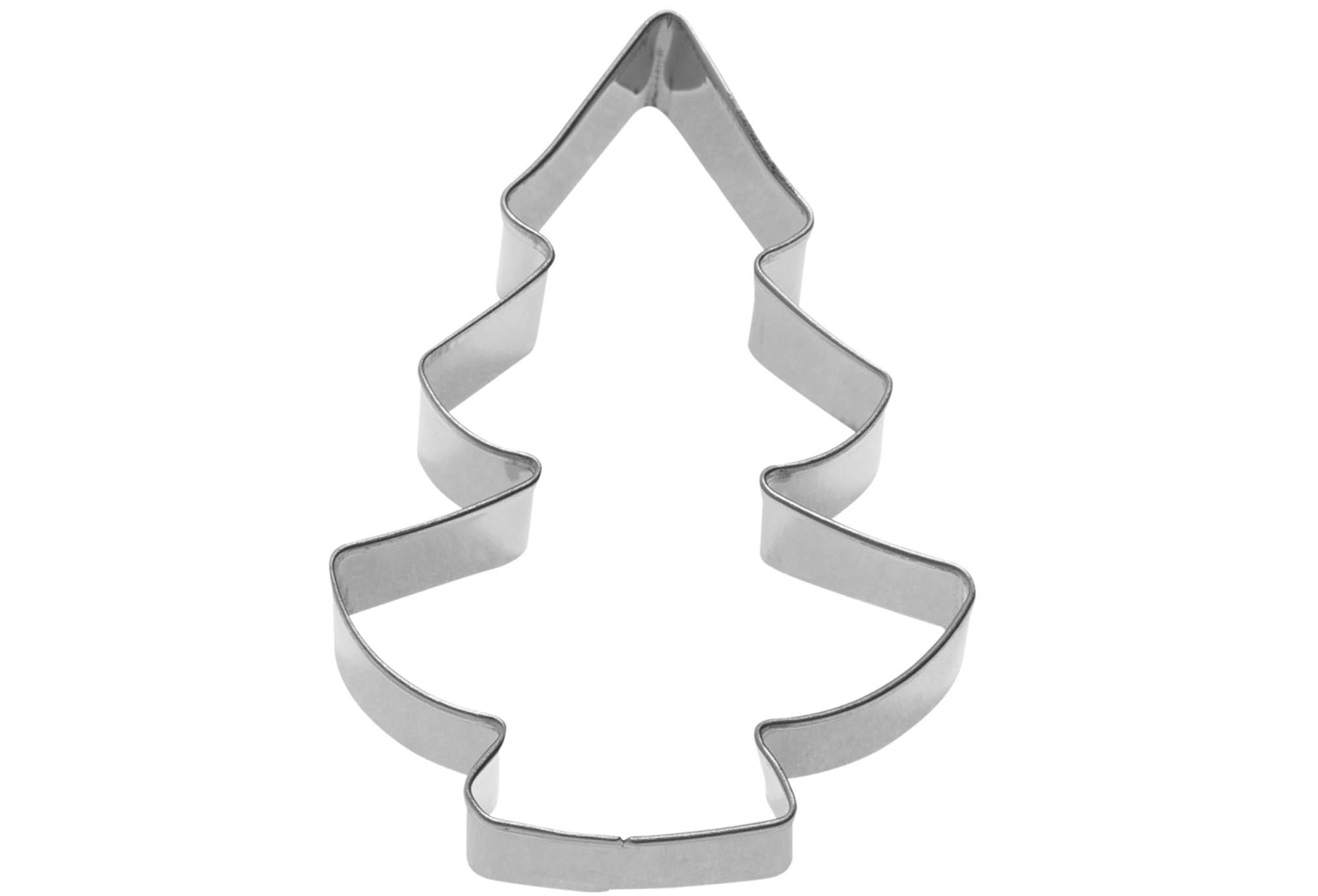 Ausstechform Tannenbaum, 6cm in Silber präsentiert im Onlineshop von KAQTU Design AG. Ausstecher ist von Westmark