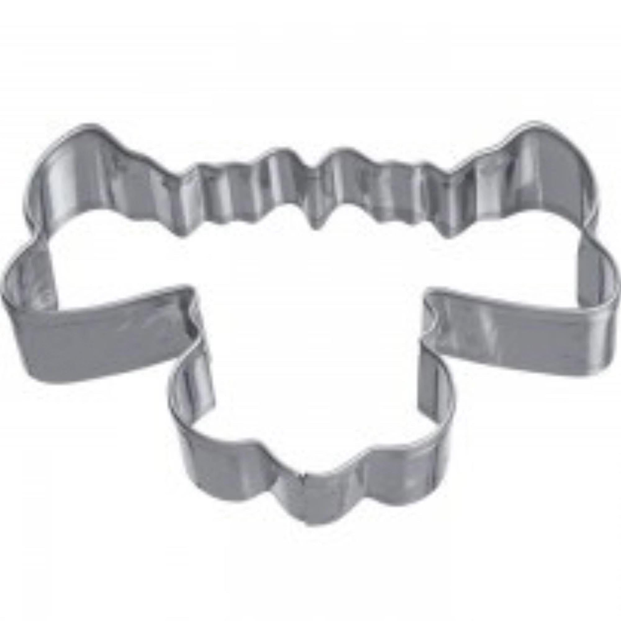 Ausstechform Elch-, Rentierkopf, 7cm in Silber präsentiert im Onlineshop von KAQTU Design AG. Ausstecher ist von Westmark