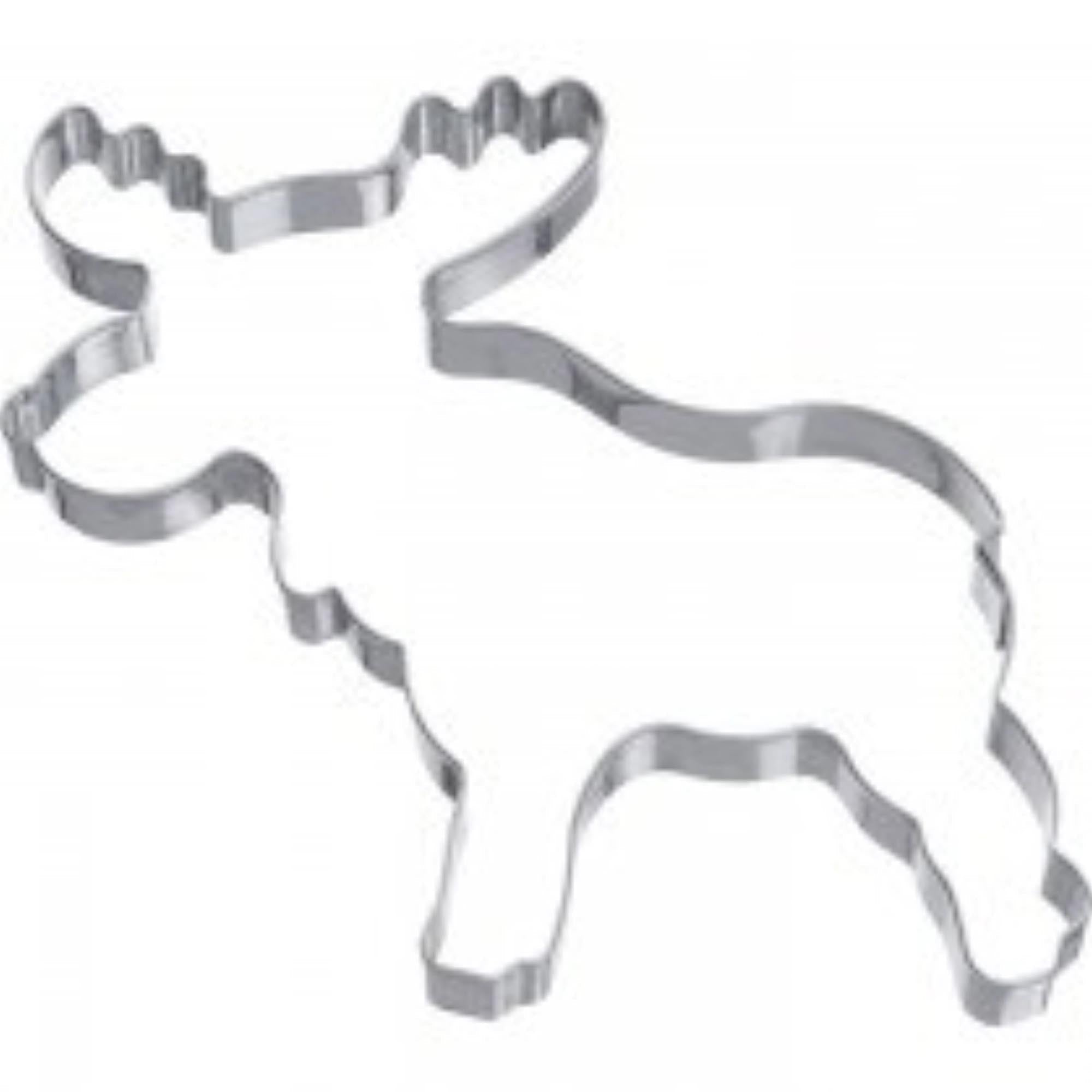 Ausstechform Elch, Rentier, 7,5cm in Silber präsentiert im Onlineshop von KAQTU Design AG. Ausstecher ist von Westmark