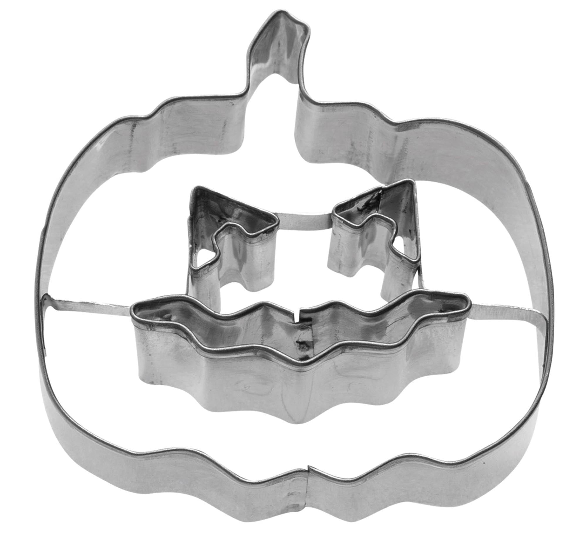 Ausstechform Kürbis 2D, 7cm in Silber präsentiert im Onlineshop von KAQTU Design AG. Ausstecher ist von Westmark