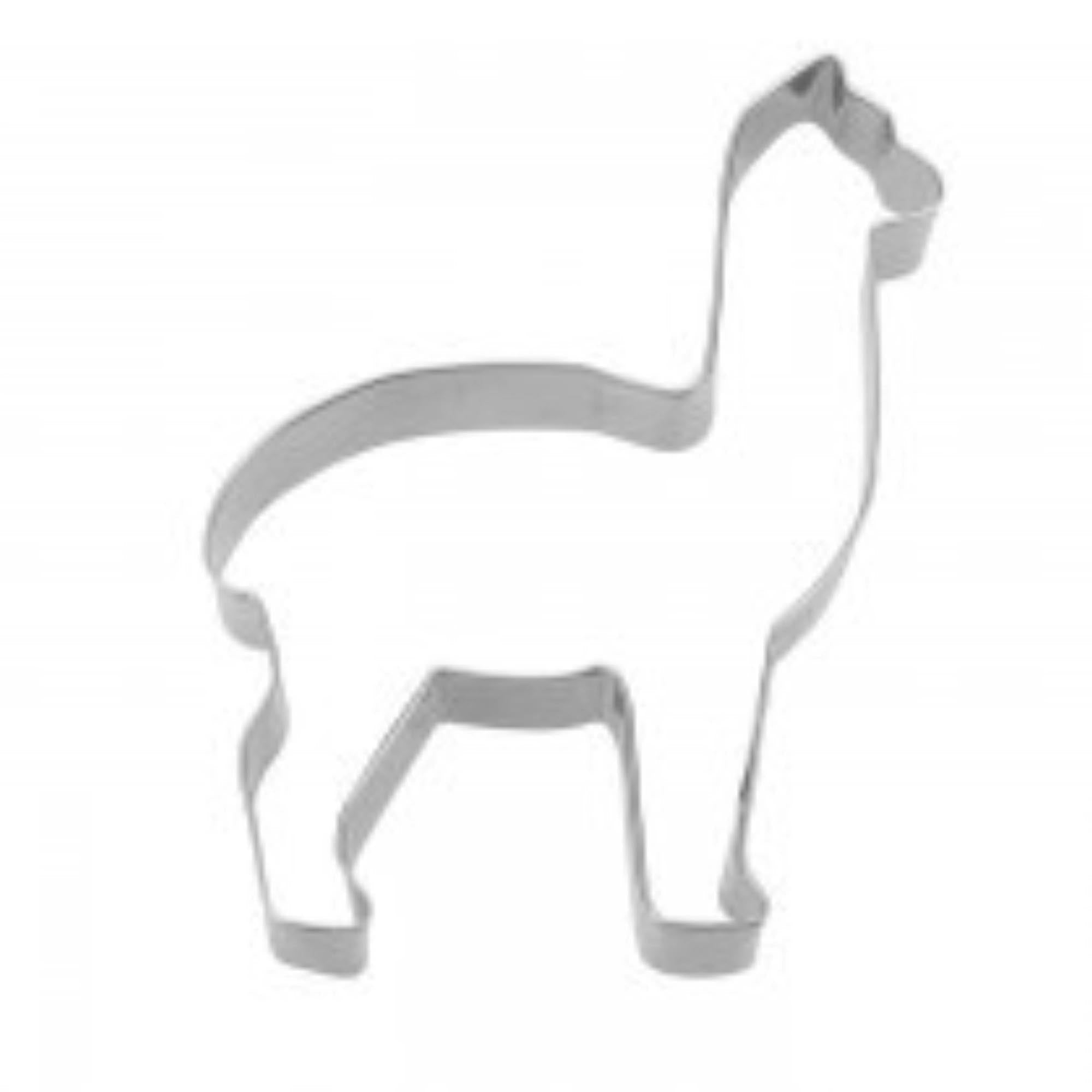 Ausstechform Lama, 9cm in Silber präsentiert im Onlineshop von KAQTU Design AG. Ausstecher ist von Westmark