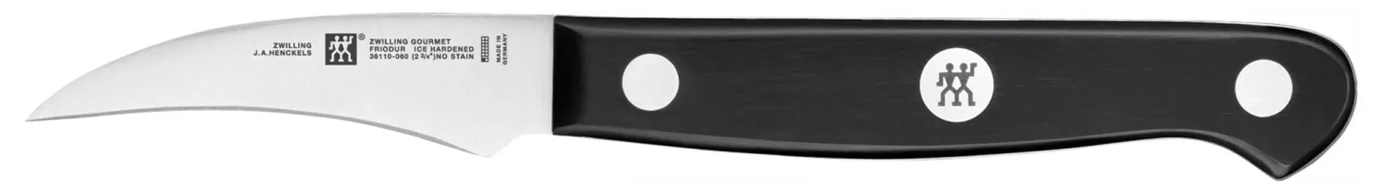 ZWILLING Gourmet Schälmesser, 60 mm in Schwarz präsentiert im Onlineshop von KAQTU Design AG. Küchenmesser ist von Zwilling Kitchen