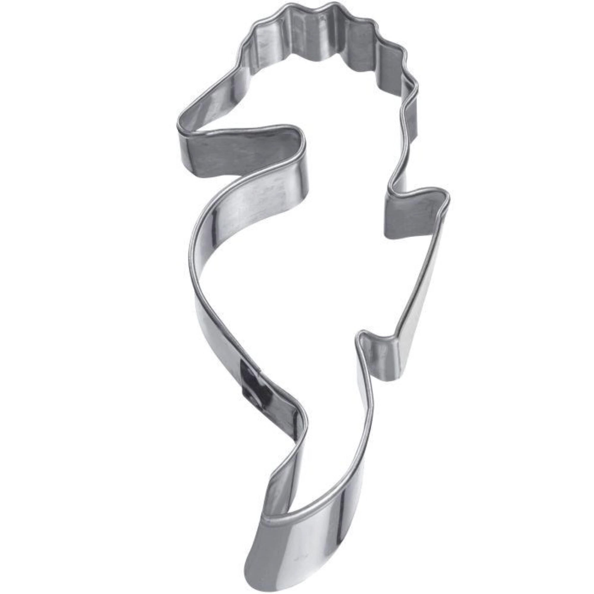 Ausstechform Seepferdchen, 6,5cm in Silber präsentiert im Onlineshop von KAQTU Design AG. Ausstecher ist von Westmark