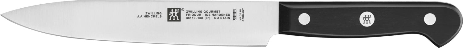 ZWILLING Gourmet: 3 Messer für präzises Schälen, Schneiden, Kochen.