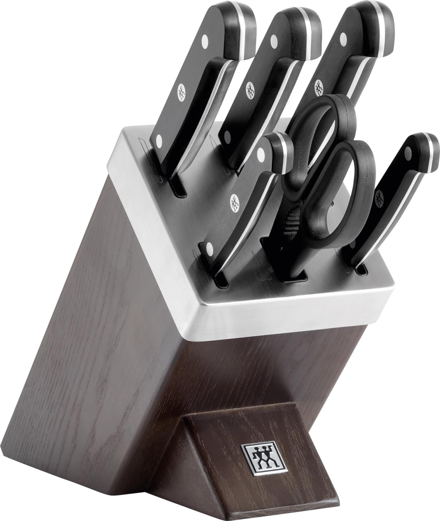 Gourmet Selbstschärfender Messerblock, 7-tlg.