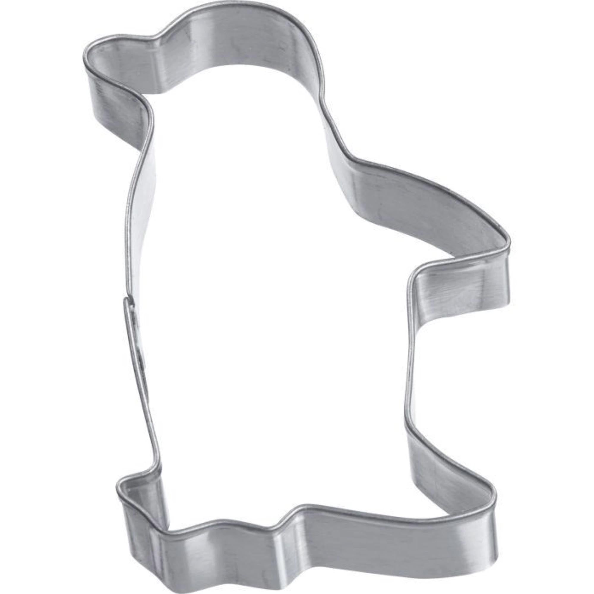 Ausstechform Pinguin, 6cm in Silber präsentiert im Onlineshop von KAQTU Design AG. Ausstecher ist von Westmark