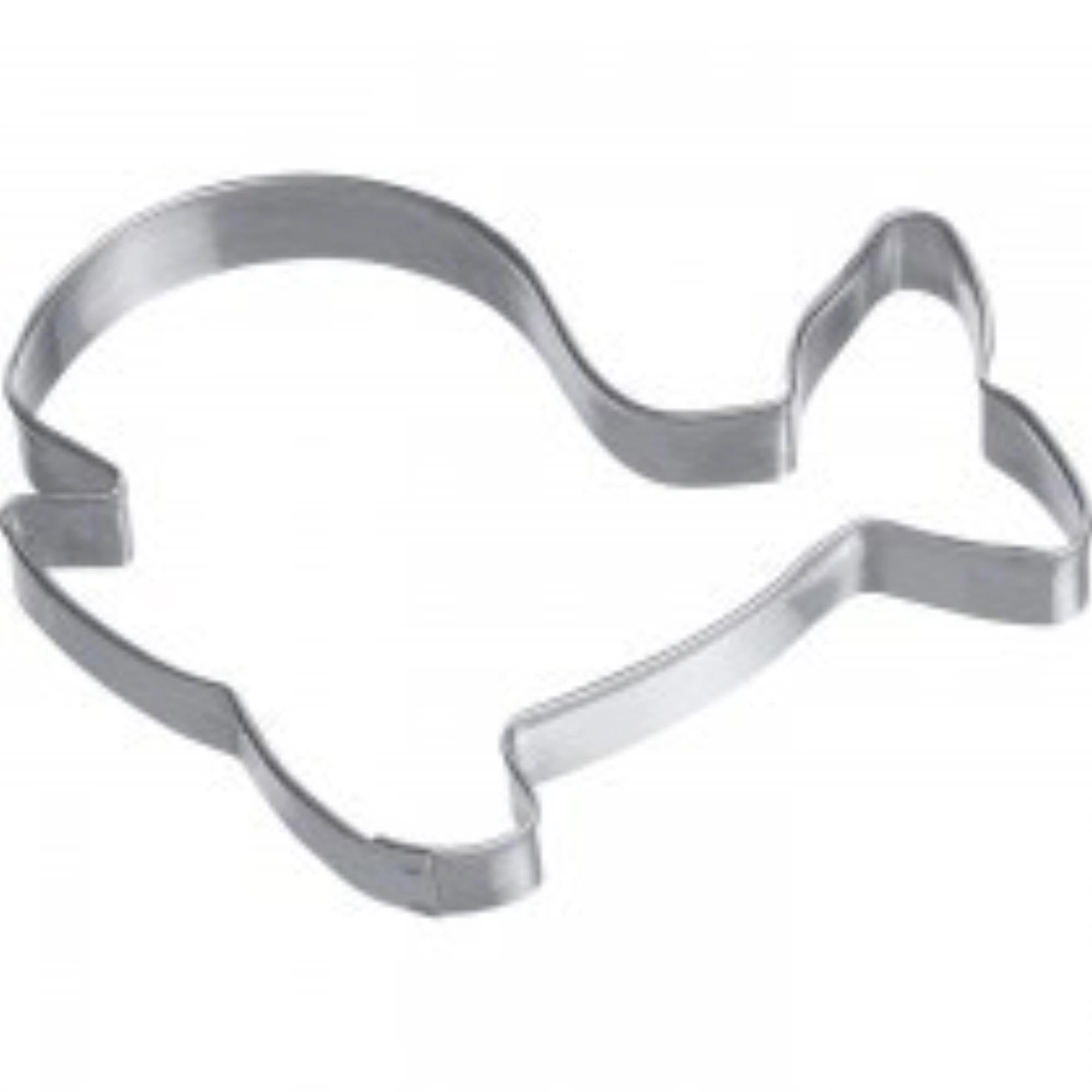 Ausstechform Wal, 7,5cm in Silber präsentiert im Onlineshop von KAQTU Design AG. Ausstecher ist von Westmark