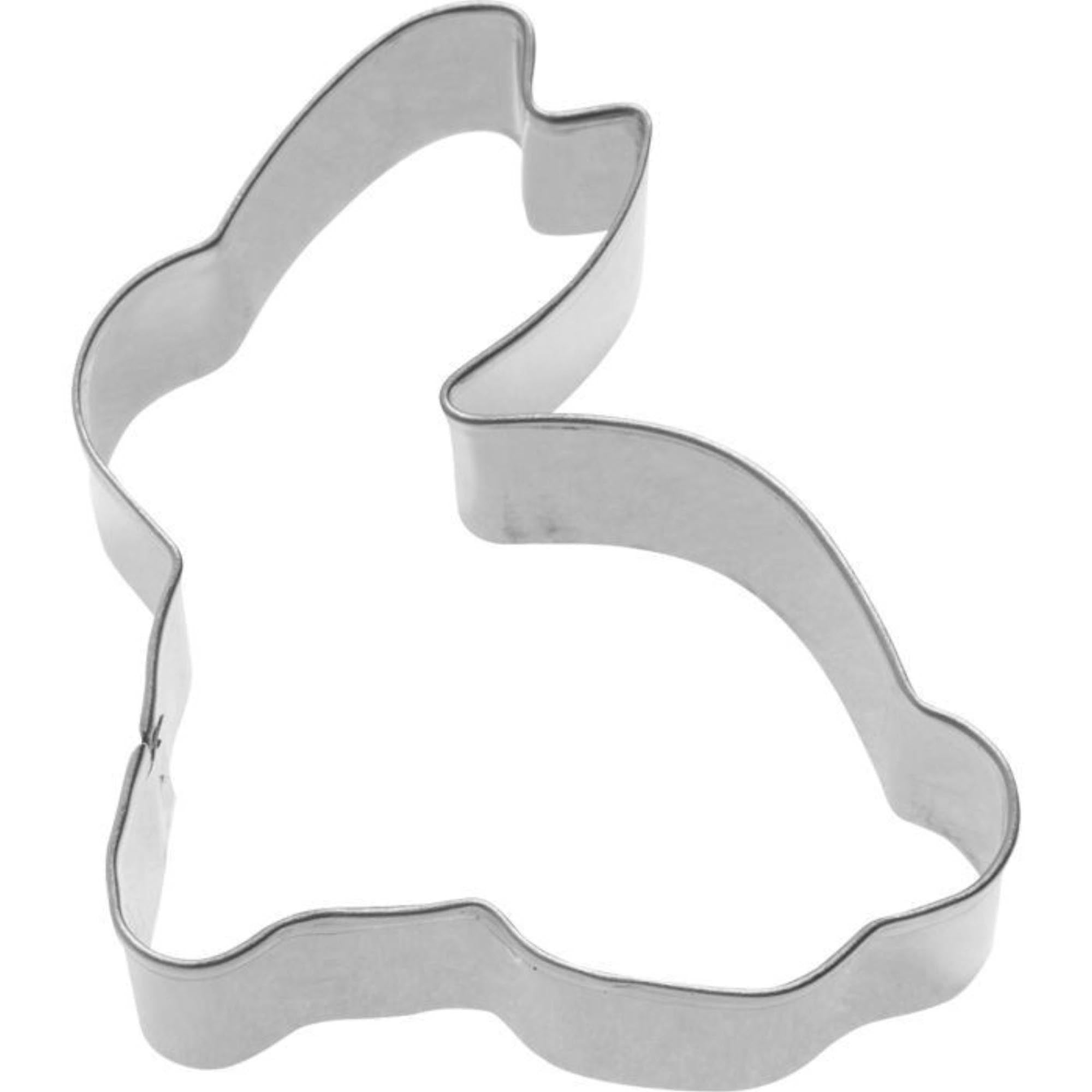 Ausstechform Hase, 5cm in Silber präsentiert im Onlineshop von KAQTU Design AG. Ausstecher ist von Westmark