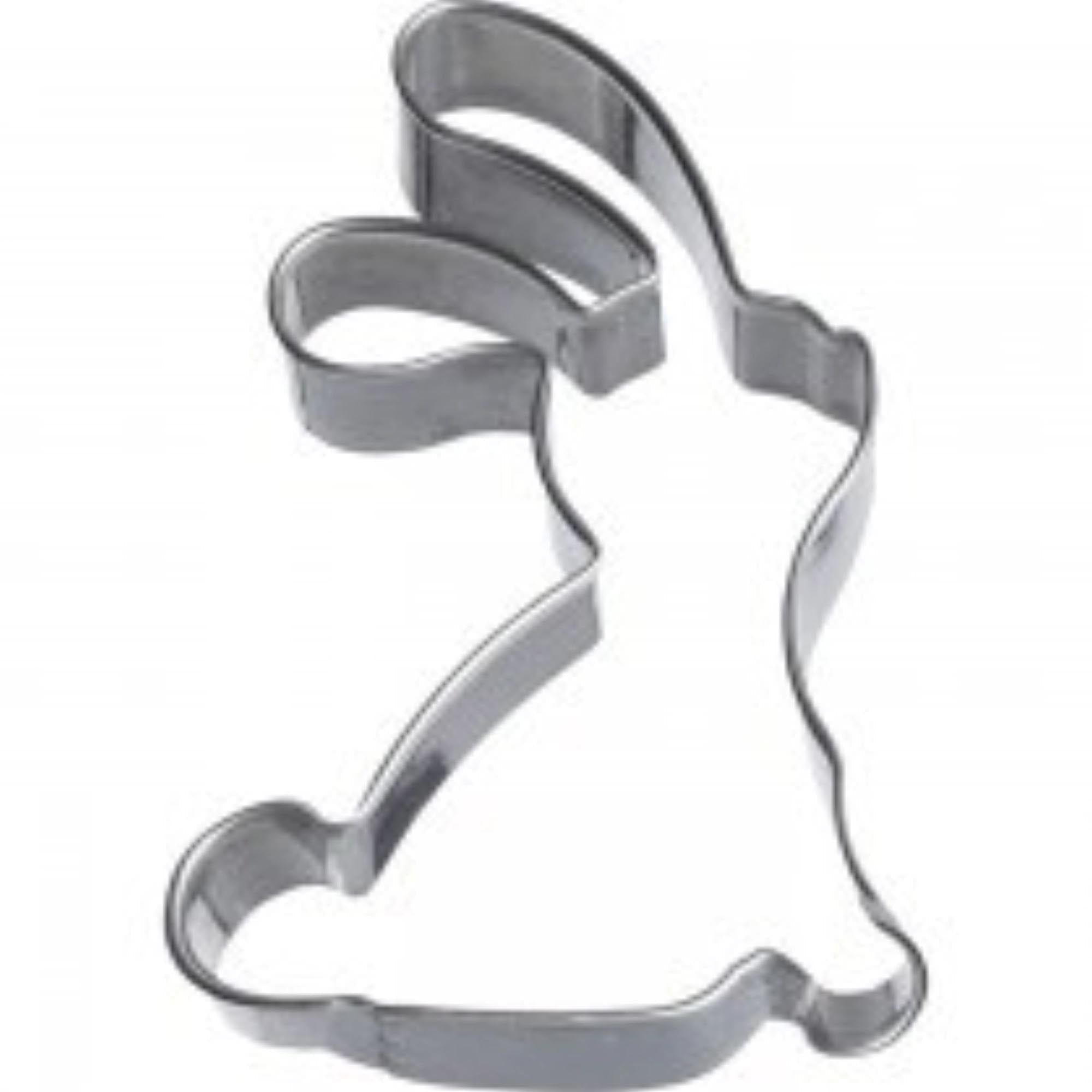 Ausstechform Hase Schlappohr, 9,5cm in Silber präsentiert im Onlineshop von KAQTU Design AG. Ausstecher ist von Westmark