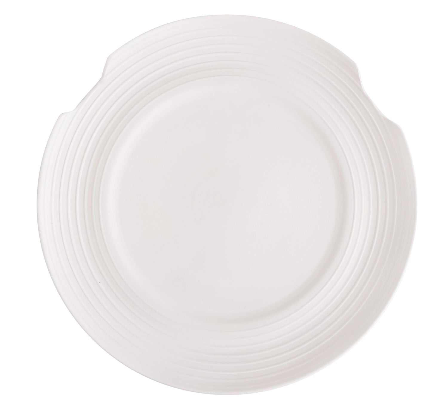 Arte 05R Chip weiss Teller flach 29.5cm H1.7cm in Weiss präsentiert im Onlineshop von KAQTU Design AG. Teller ist von Royale