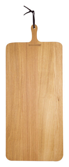 Holzbrett Eiche 34x70 cm in  präsentiert im Onlineshop von KAQTU Design AG. Schneidbrett ist von DUTCHDELUXES