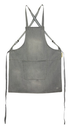 Schürze Hosenträger in Grau präsentiert im Onlineshop von KAQTU Design AG. Küchenhelfer ist von DUTCHDELUXES