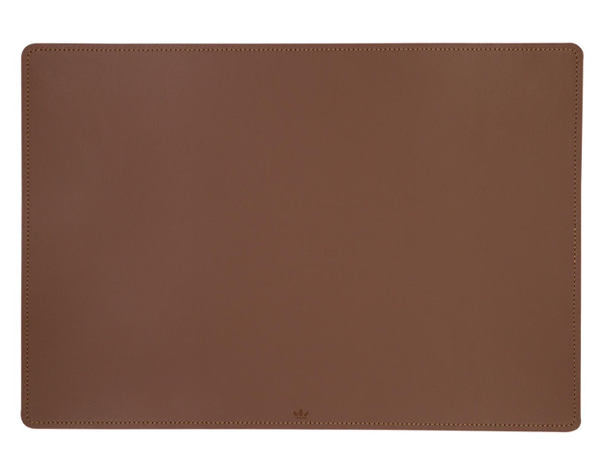 DUTCHDELUXES Tischset Leder brown 48x33 cm in  präsentiert im Onlineshop von KAQTU Design AG. Tischset ist von DUTCHDELUXES