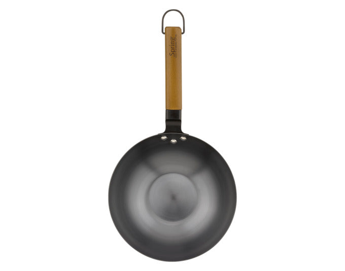Hochwertige SPRING Wokpfanne Canton, 24 cm Durchmesser, ideal für asiatische Gerichte, langlebig und vielseitig einsetzbar.