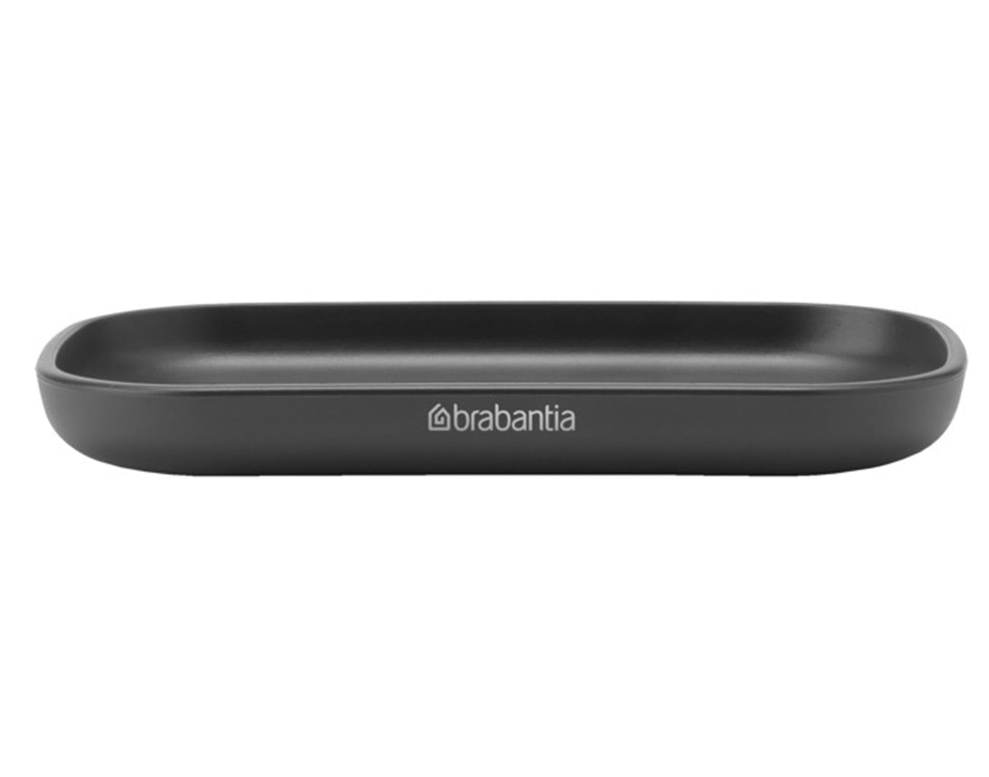 BRABANTIA Seifenschale ReNew dark grey in  präsentiert im Onlineshop von KAQTU Design AG. Badzubehör ist von BRABANTIA