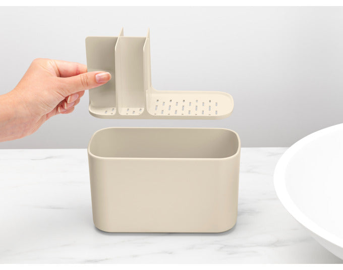 BRABANTIA Bad Organizer ReNew soft beige in  präsentiert im Onlineshop von KAQTU Design AG. Aufbewahrungsbehälter ist von BRABANTIA