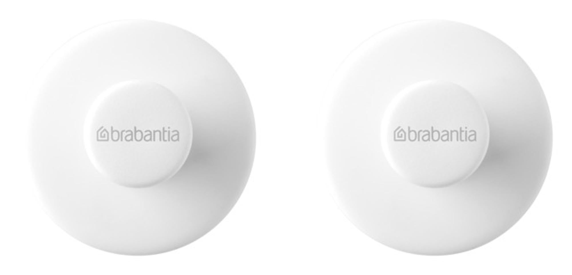 BRABANTIA Handtuchhaken ReNew 2 Stück white in  präsentiert im Onlineshop von KAQTU Design AG. Handtuchhalter ist von BRABANTIA