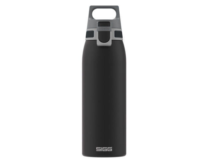 Trinkflasche Bottle Shield One black 1 l in  präsentiert im Onlineshop von KAQTU Design AG. Flasche ist von SIGG