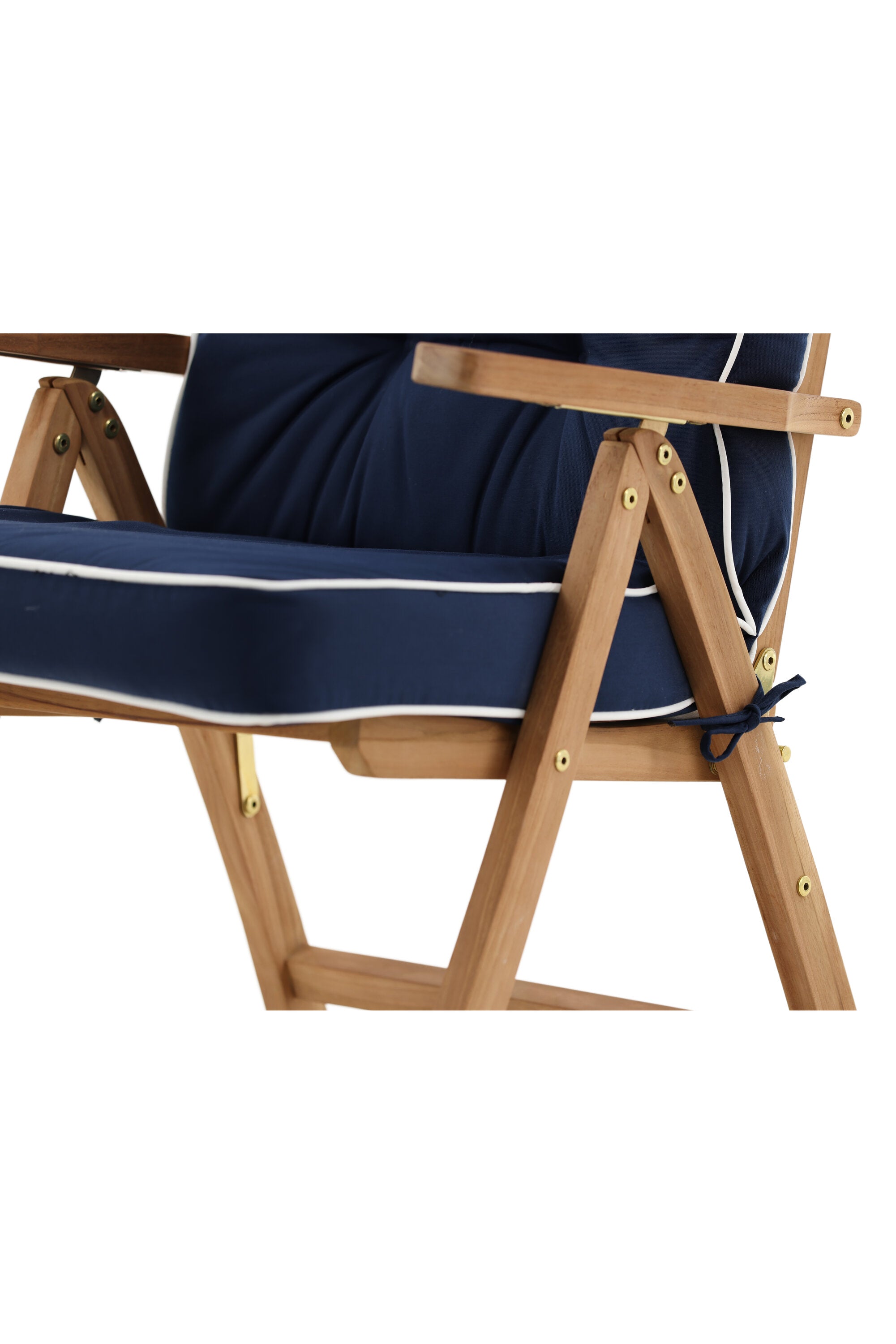 Fura Kissen 5 pos in Blau präsentiert im Onlineshop von KAQTU Design AG. Sitzkissen ist von Venture Home