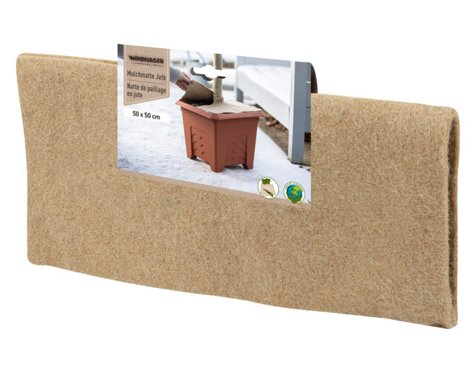 WINDHAGER Jute-DISC greenLine 50x50 cm natur in  präsentiert im Onlineshop von KAQTU Design AG. Gartenpflege ist von WINDHAGER