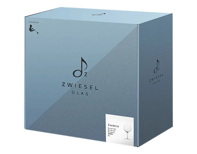 Elegante Burgundergläser von ZWIESEL GLAS, Serie Enoteca, 140 ml, 2er-Set, ideal für Weingenuss und stilvolle Tischkultur.