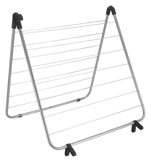 Praktischer METALTEX Badewannenwäschetrockner Nevis, platzsparend, robust, ideal für kleine Räume, einfach zu verstauen.