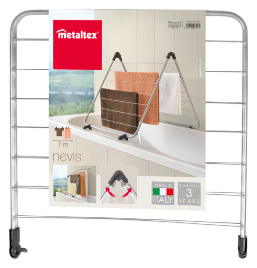 METALTEX Badewannenwäschetrockner Nevis in  präsentiert im Onlineshop von KAQTU Design AG. Wäscheständer ist von METALTEX