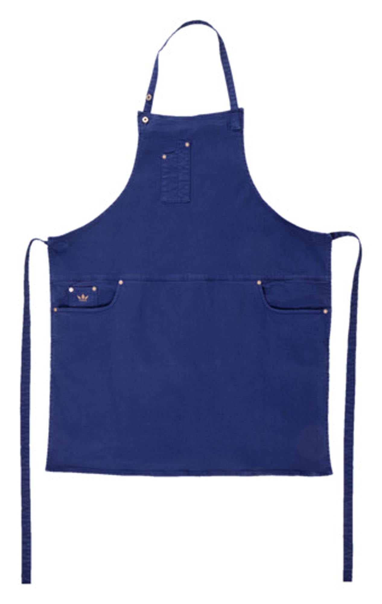 Vielseitige DUTCHDELUXES Schürze mit 5 Taschen für optimalen Komfort.