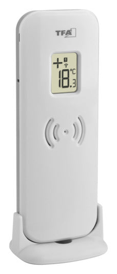 Temperatursender mit Anzeige in  präsentiert im Onlineshop von KAQTU Design AG. Thermometer ist von TFA