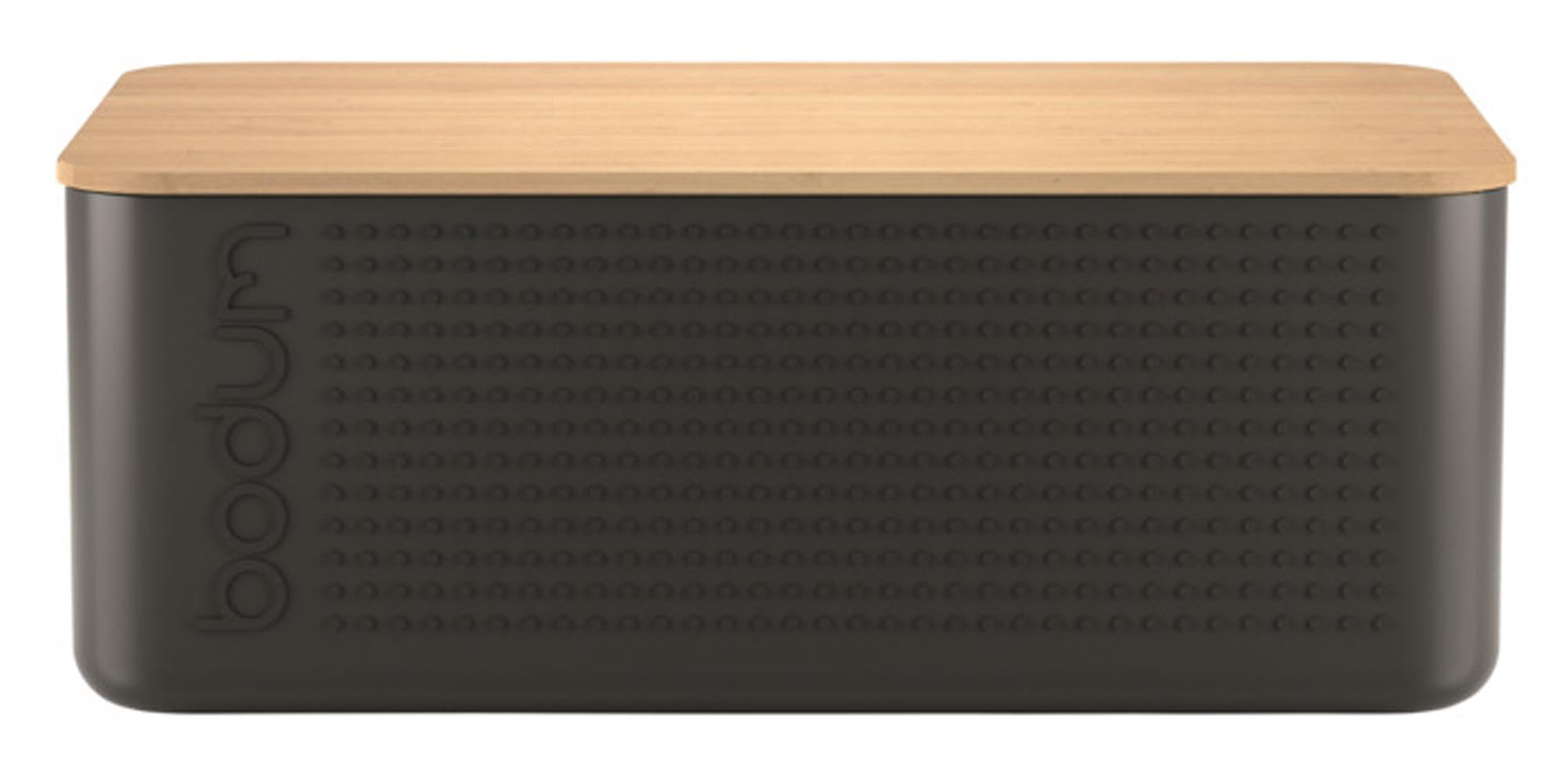 BODUM Brotbox Bistro gross schwarz 36.5x13.8x23.7 cm in  präsentiert im Onlineshop von KAQTU Design AG. Brotkorb ist von BODUM