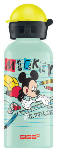 Trinkflasche Kids Bottle Mickey School 0.4 l in  präsentiert im Onlineshop von KAQTU Design AG. Flasche ist von SIGG