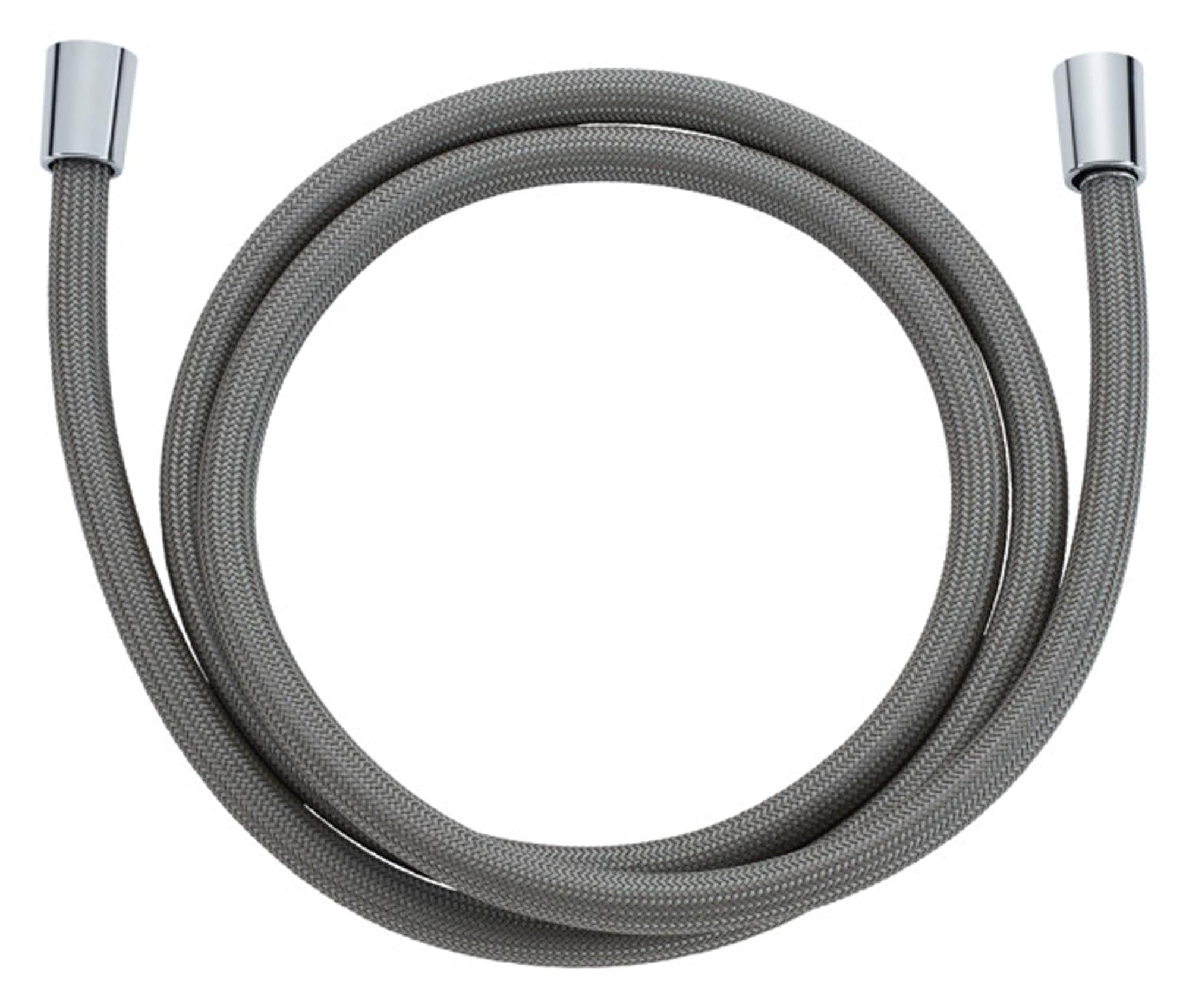 DIAQUA Brauseschlauch Chromalux Zero silver steel 1/2" 150 cm in  präsentiert im Onlineshop von KAQTU Design AG. Badzubehör ist von DIAQUA
