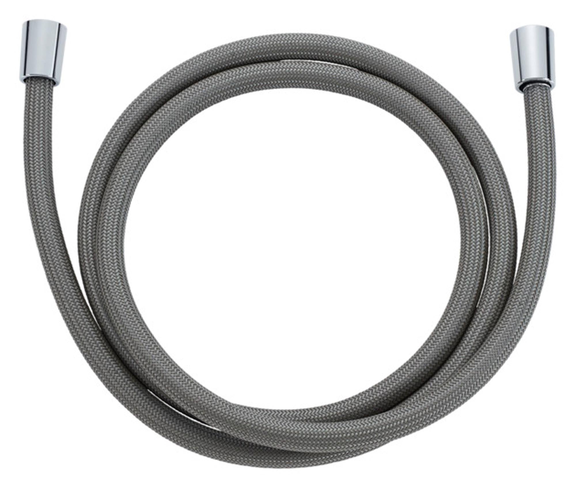 DIAQUA Brauseschlauch Chromalux Zero silver steel 1/2" 180 cm in  präsentiert im Onlineshop von KAQTU Design AG. Badzubehör ist von DIAQUA