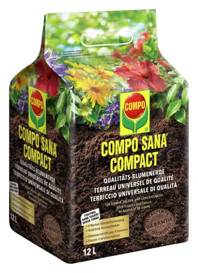 COMPO Qualitäts-Blumenerde Compo Sana 12 l in  präsentiert im Onlineshop von KAQTU Design AG. Gartenpflege ist von COMPO