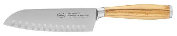 Santokumesser Olivenholz 16 cm in  präsentiert im Onlineshop von KAQTU Design AG. Küchenmesser ist von RÖSLE