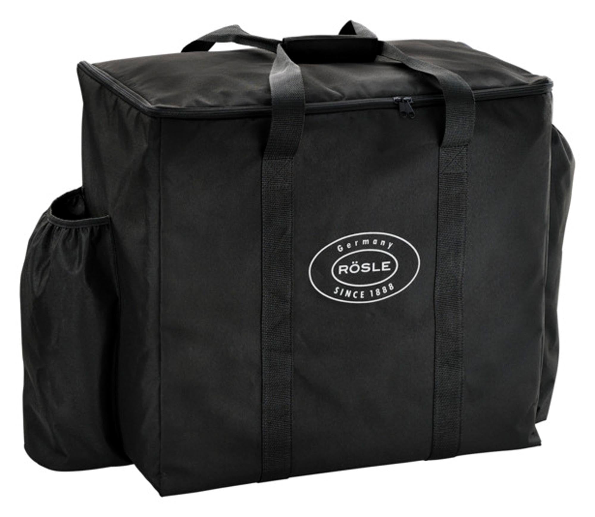 Robuste, wasserabweisende Tragetasche für Videro G2-P Grill von RÖSLE. Perfekt für Transport und Schutz.