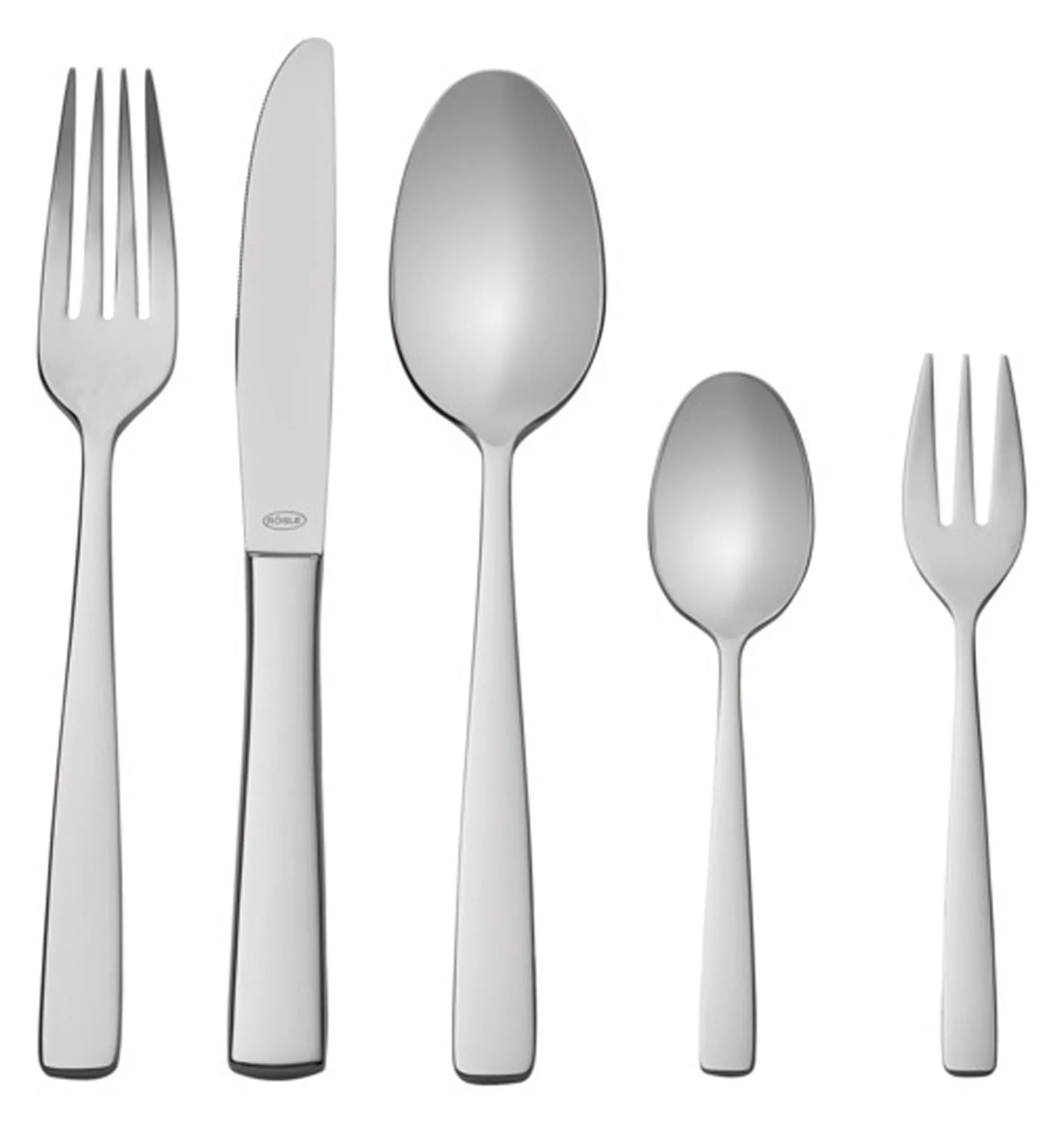 Elegantes 60-teiliges RÖSLE Besteckset aus Edelstahl für 12 Personen, spülmaschinenfest, ideal für besondere Anlässe.