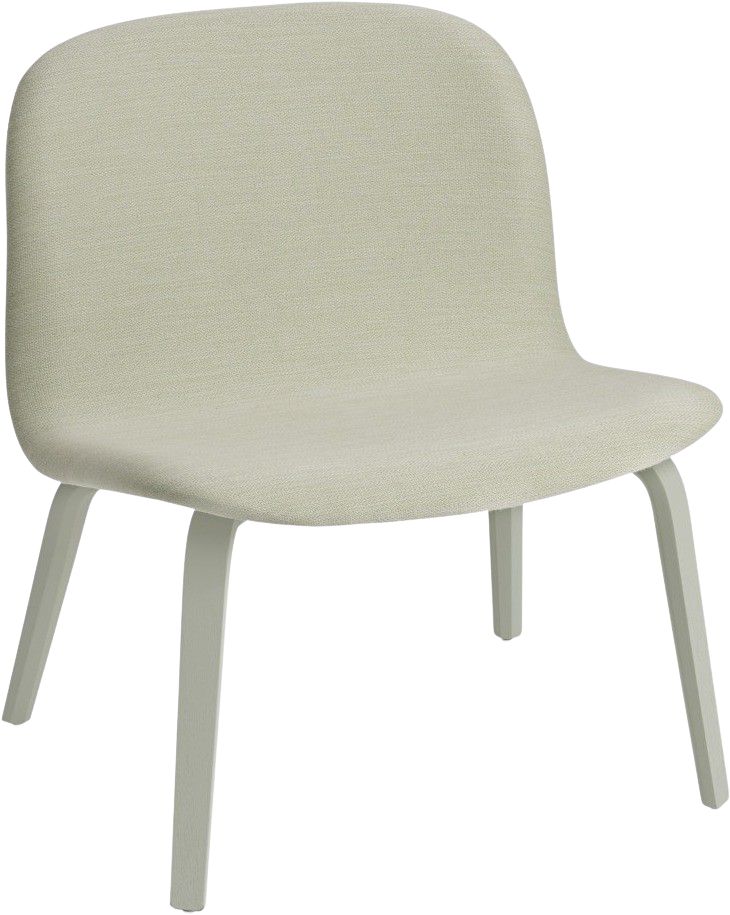 Visu Lounge Sessel in Sandgelb / Dusty Green präsentiert im Onlineshop von KAQTU Design AG. Sessel ist von Muuto
