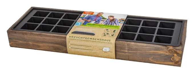 SIENA GARDEN Anzuchtvollholzkiste mit 27 Mulden in  präsentiert im Onlineshop von KAQTU Design AG. Pflanzentopf Outdoor ist von SIENA GARDEN