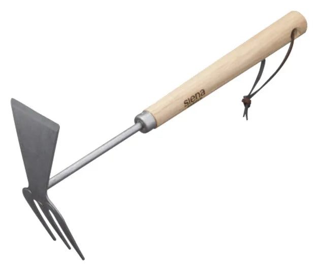 SIENA GARDEN Doppelhacke Isyplant mit 3 Zinken 39 cm in  präsentiert im Onlineshop von KAQTU Design AG. Gartenwerkzeug ist von SIENA GARDEN
