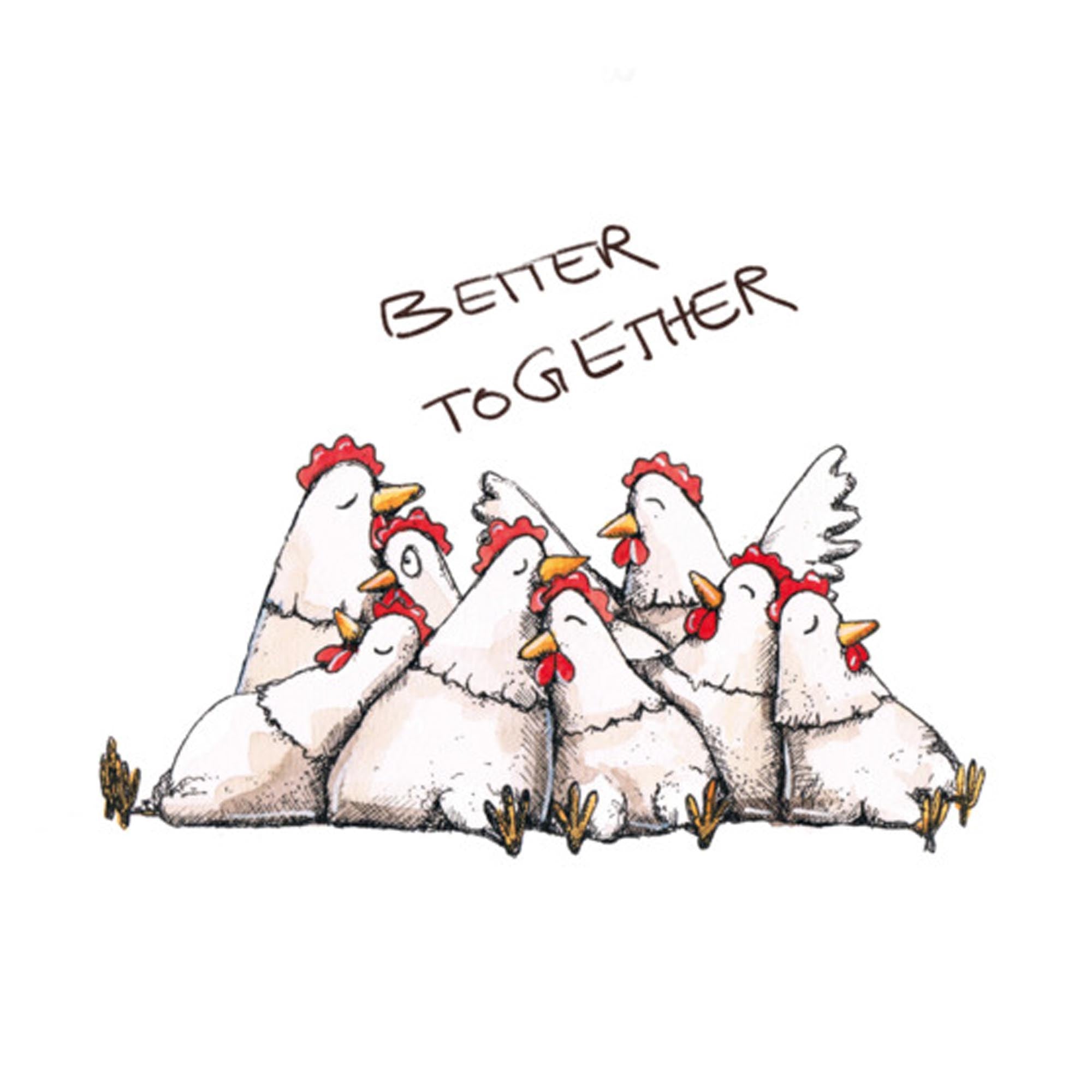 Elegante PPD Servietten Better Together 33x33 cm: Hochwertig, umweltfreundlich, vielseitig für Hochzeiten, Feiern und den Alltag. Stilvolle Tischdekoration!