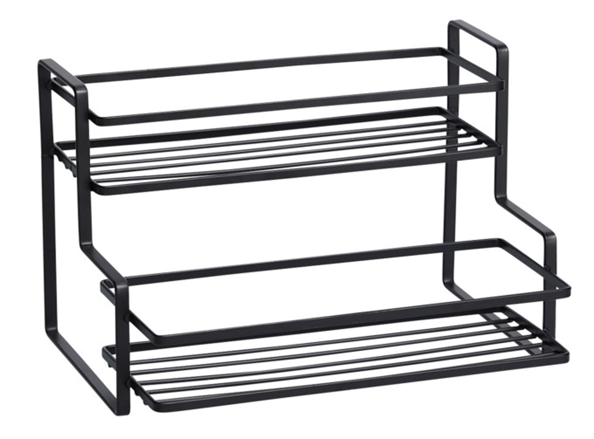 ZELLER PRESENT Regal Metall schwarz 20x26x17 cm in  präsentiert im Onlineshop von KAQTU Design AG. Regalsystem ist von ZELLER PRESENT