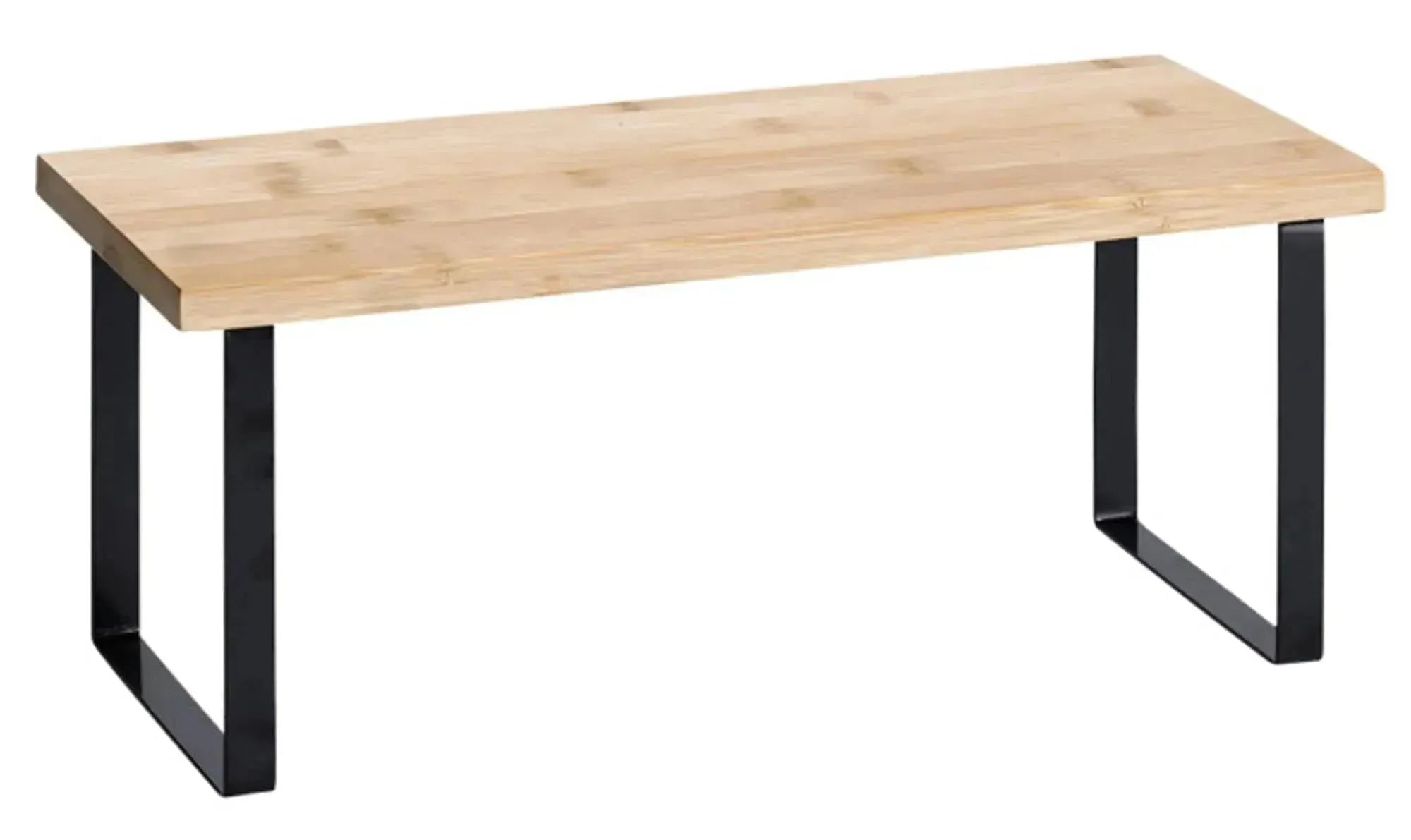 ZELLER PRESENT Regal Bambus und Metall 15.5x36 cm in  präsentiert im Onlineshop von KAQTU Design AG. Regalsystem ist von ZELLER PRESENT