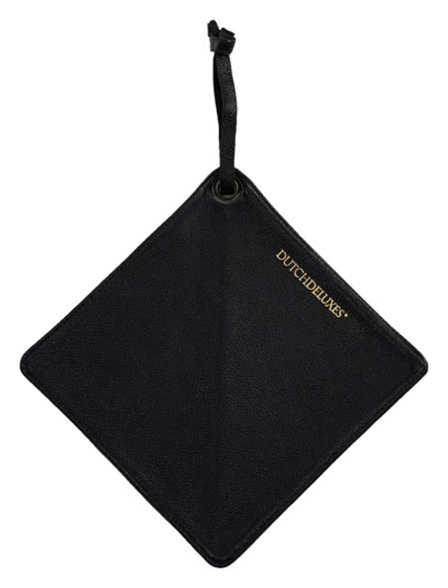 DUTCHDELUXES Topflappen Leder Vintage black in  präsentiert im Onlineshop von KAQTU Design AG. Backutensilien ist von DUTCHDELUXES