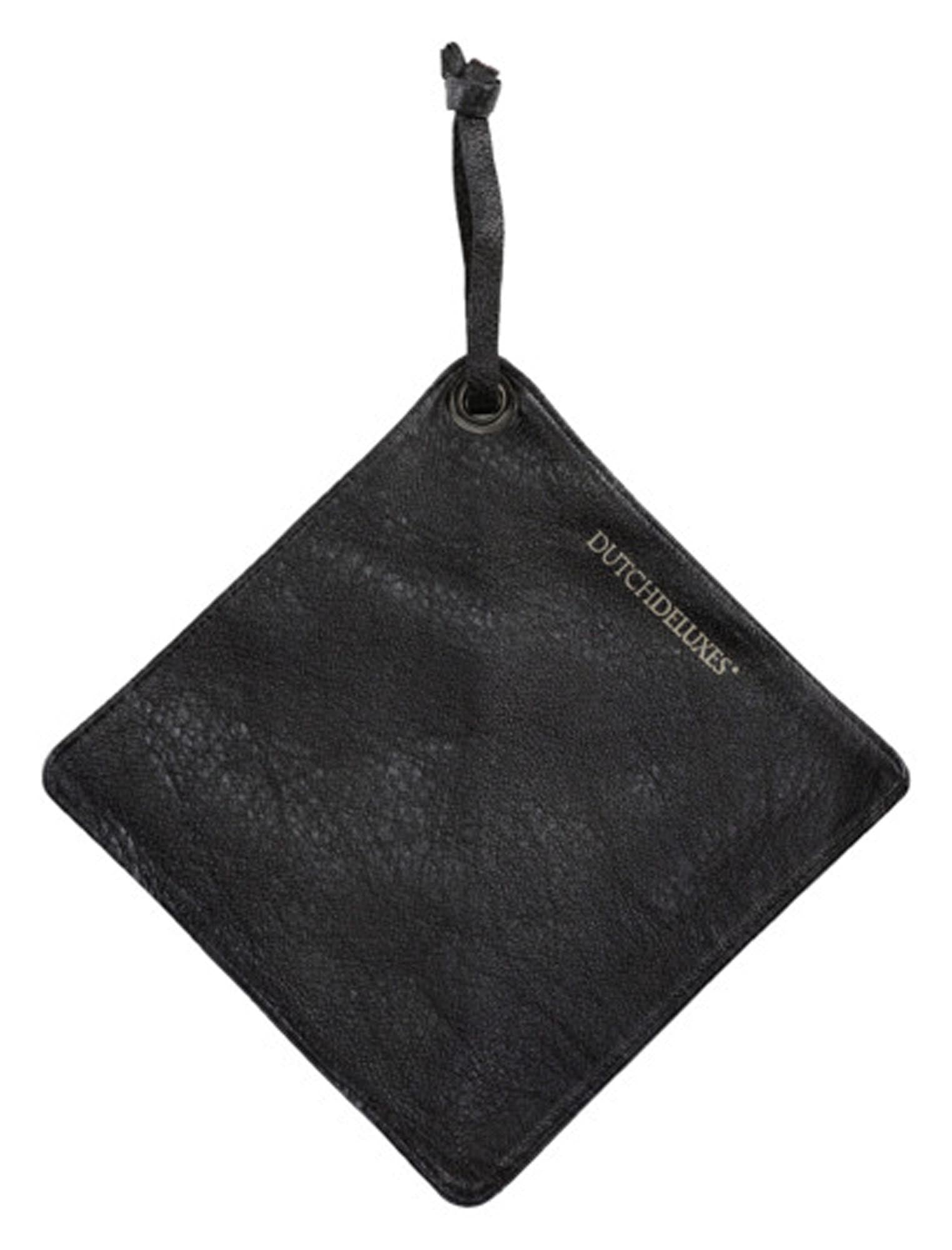 DUTCHDELUXES Topflappen Leder Vintage grey in  präsentiert im Onlineshop von KAQTU Design AG. Backutensilien ist von DUTCHDELUXES
