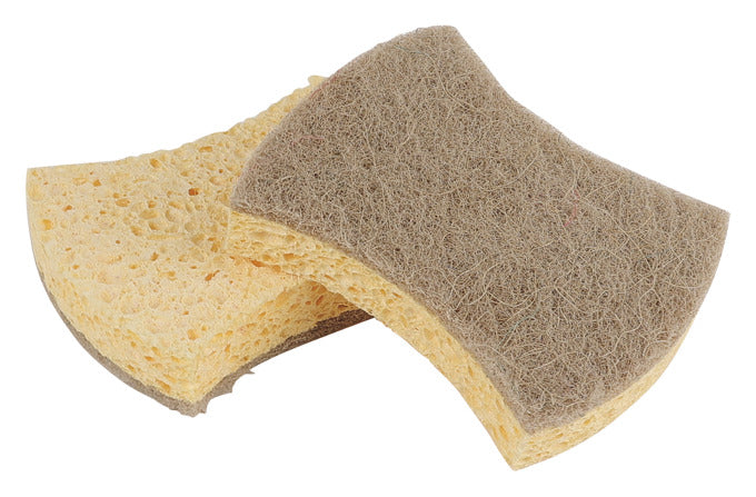 Entdecken Sie die REDECKER Reinigungsschwämme im praktischen 2er Set (11.5x9 cm) – ideal für schonende und effektive Reinigung in jedem Haushalt!
