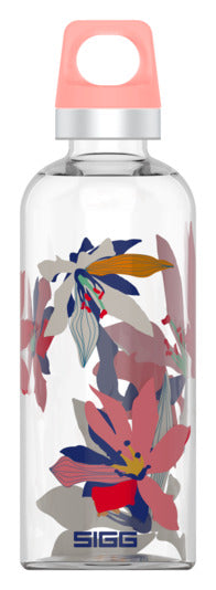 Trinkflasche Bottle Star Flowers 0.5 l&#10 in  präsentiert im Onlineshop von KAQTU Design AG. Flasche ist von SIGG