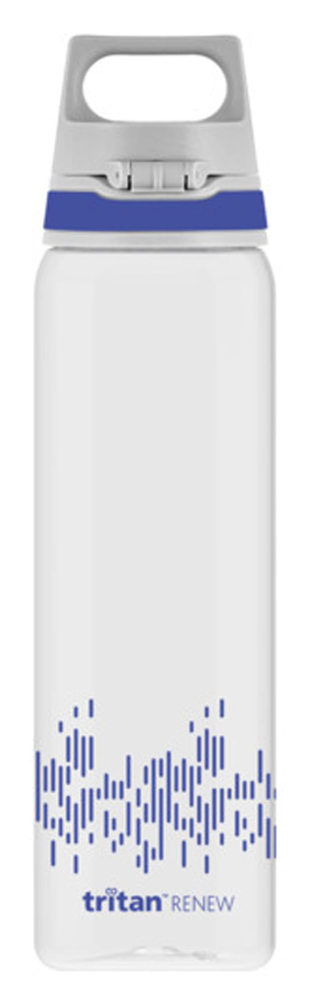 SIGG Trinkflasche Bottle Total Clear One MyPlanet blue 0.75 l in  präsentiert im Onlineshop von KAQTU Design AG. Flasche ist von SIGG