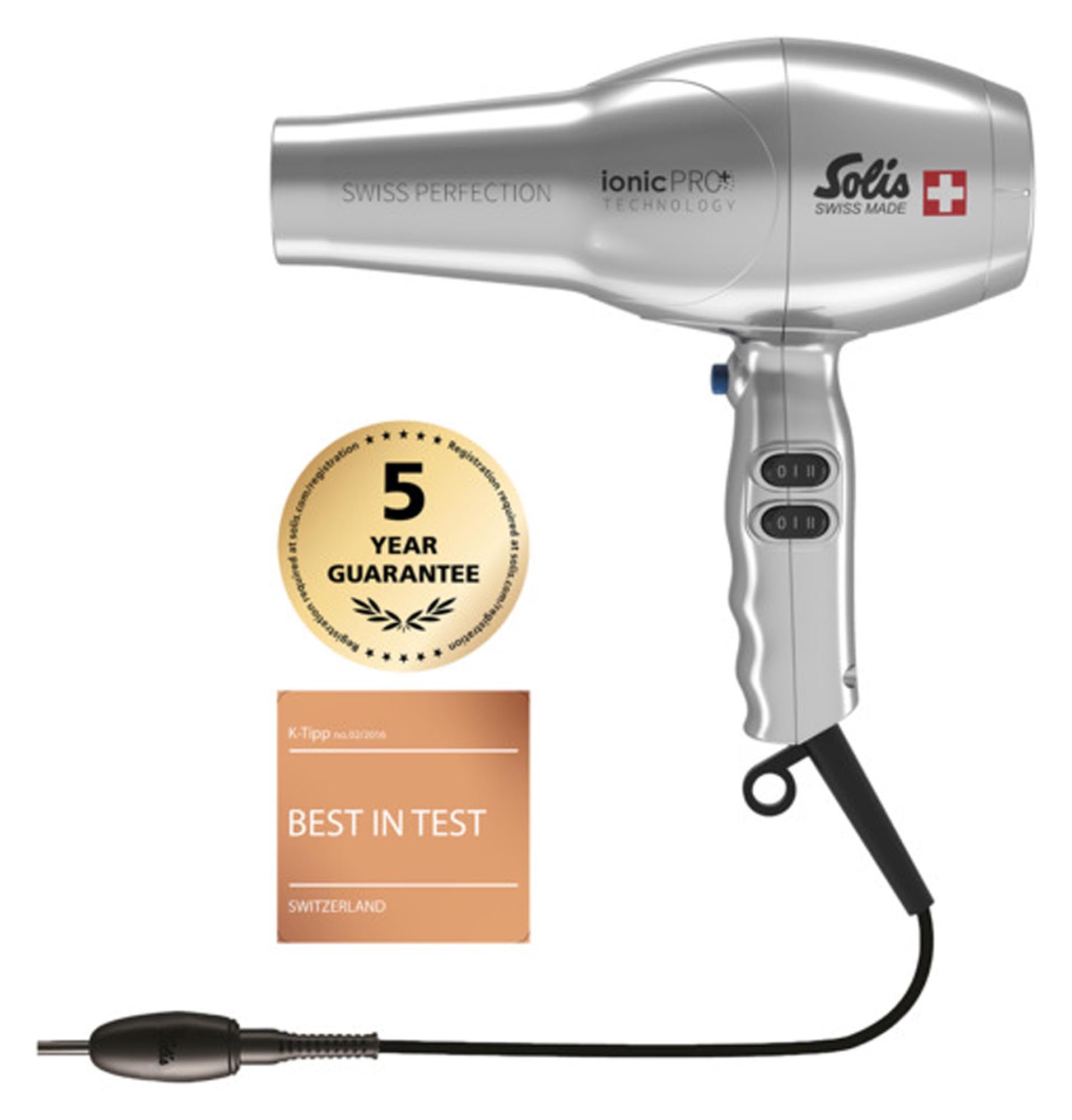 Professional SOLIS Hair Dryer with 360° Ion Technology